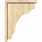 Ekena Millwork Pescadero Rough Sawn Corbel w/Backplate, Douglas Fir, 6"W x 14"D x 18"H COR06X14X18PEC01RDF - alternate 4